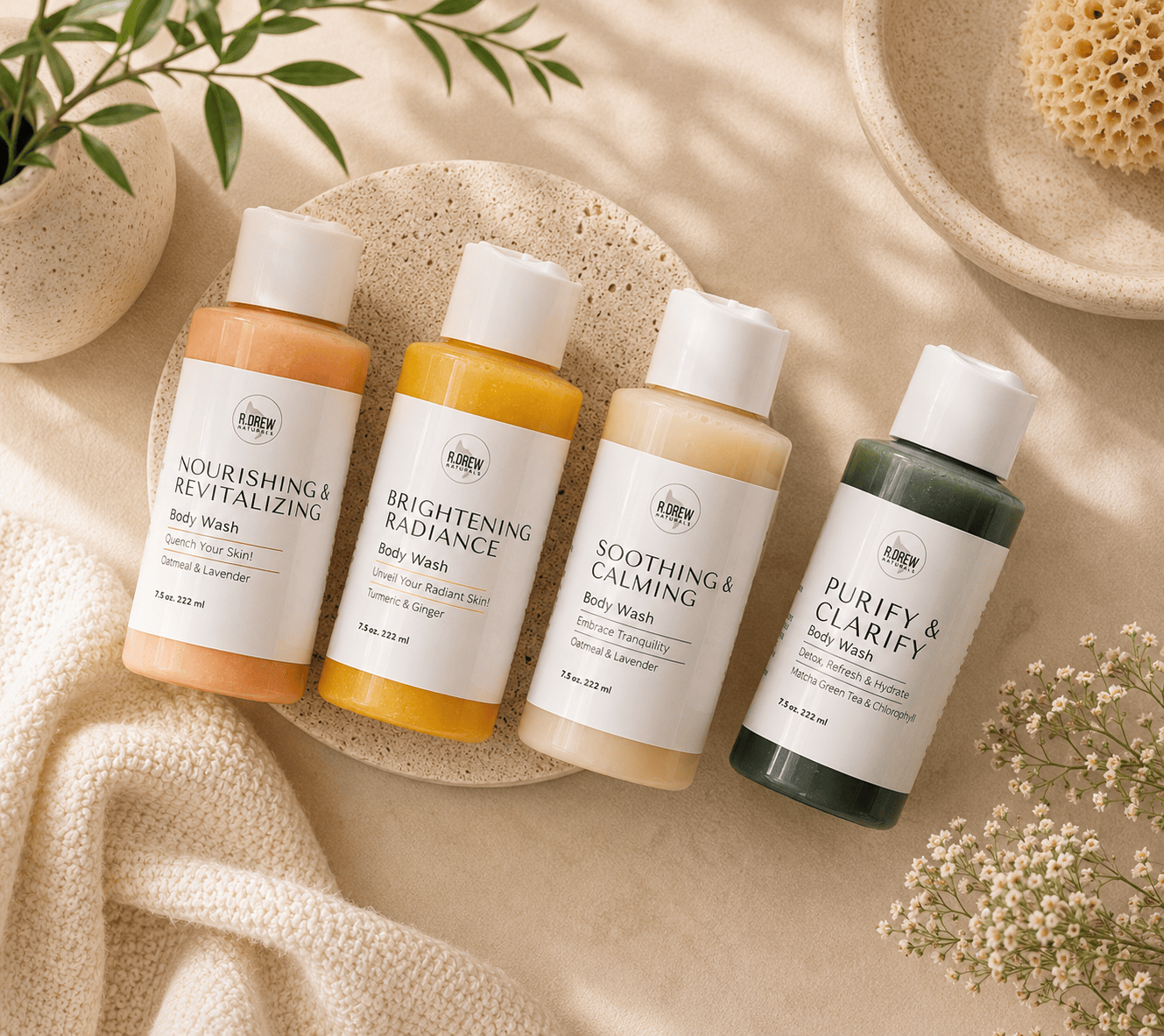 Purpose-Driven Body Wash Collection