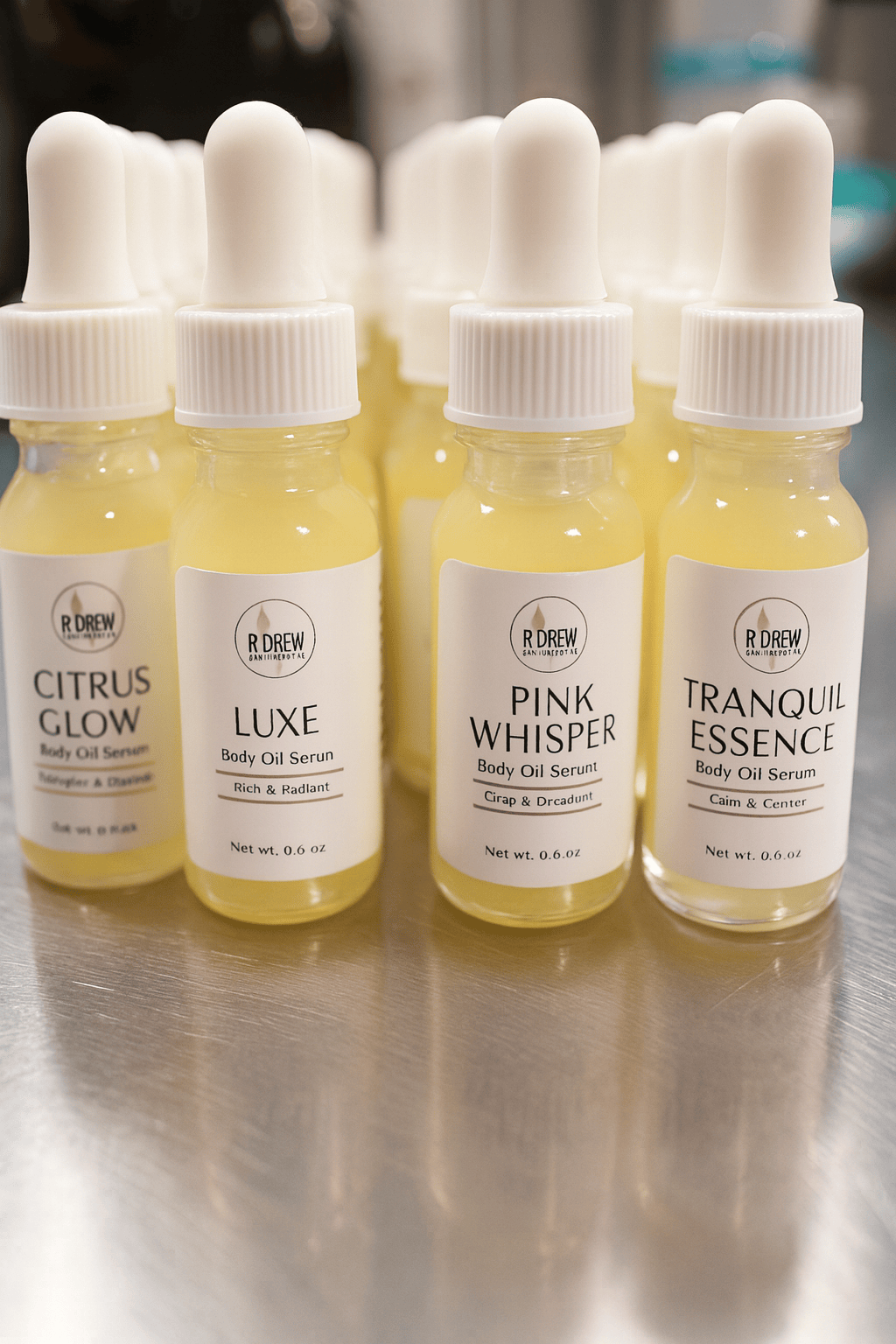 Body Oil Serum - Lightweight Hydration with Ridge Gourd Oil R Drew Naturals