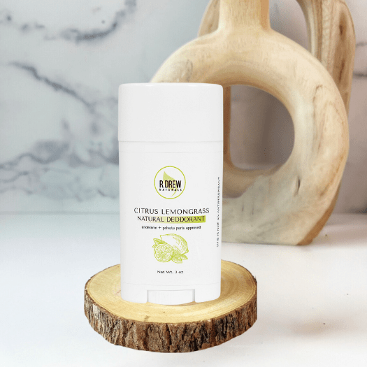 Citrus Lemongrass Natural Deodorant - R. Drew Naturals