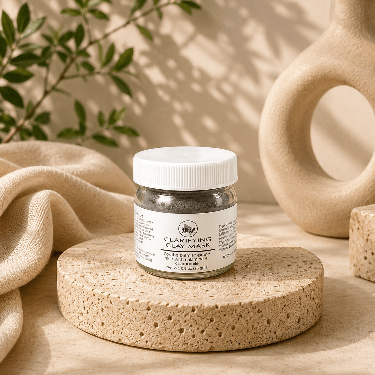 Clarifying Clay Face Mask R Drew Naturals