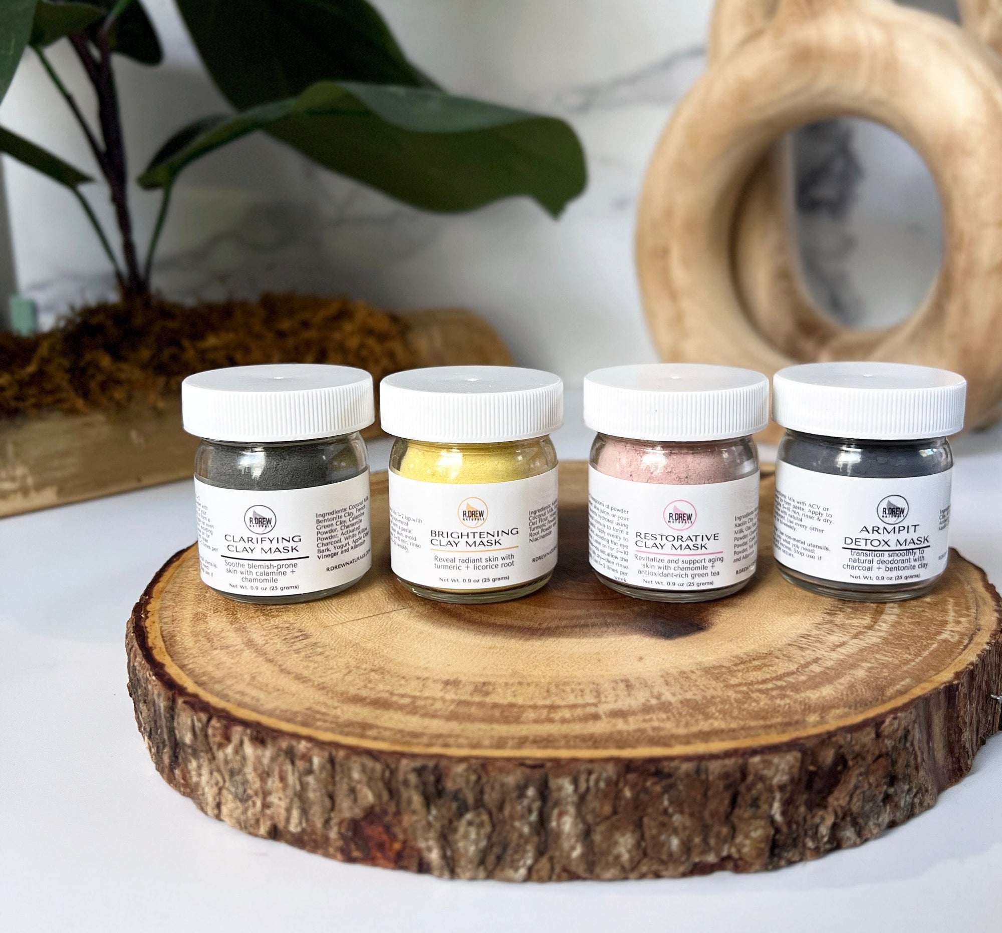 Clarifying Clay Mask – Pore Detox & Balance R Drew Naturals