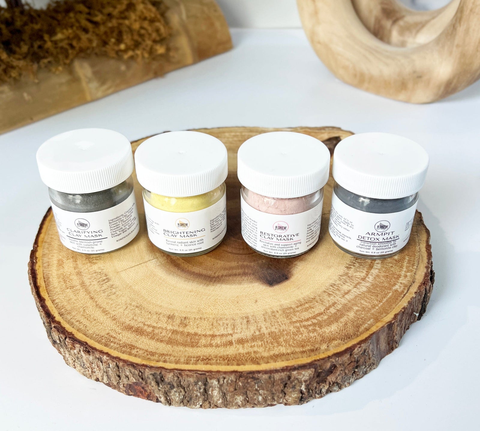 Clarifying Clay Mask – Pore Detox & Balance R Drew Naturals