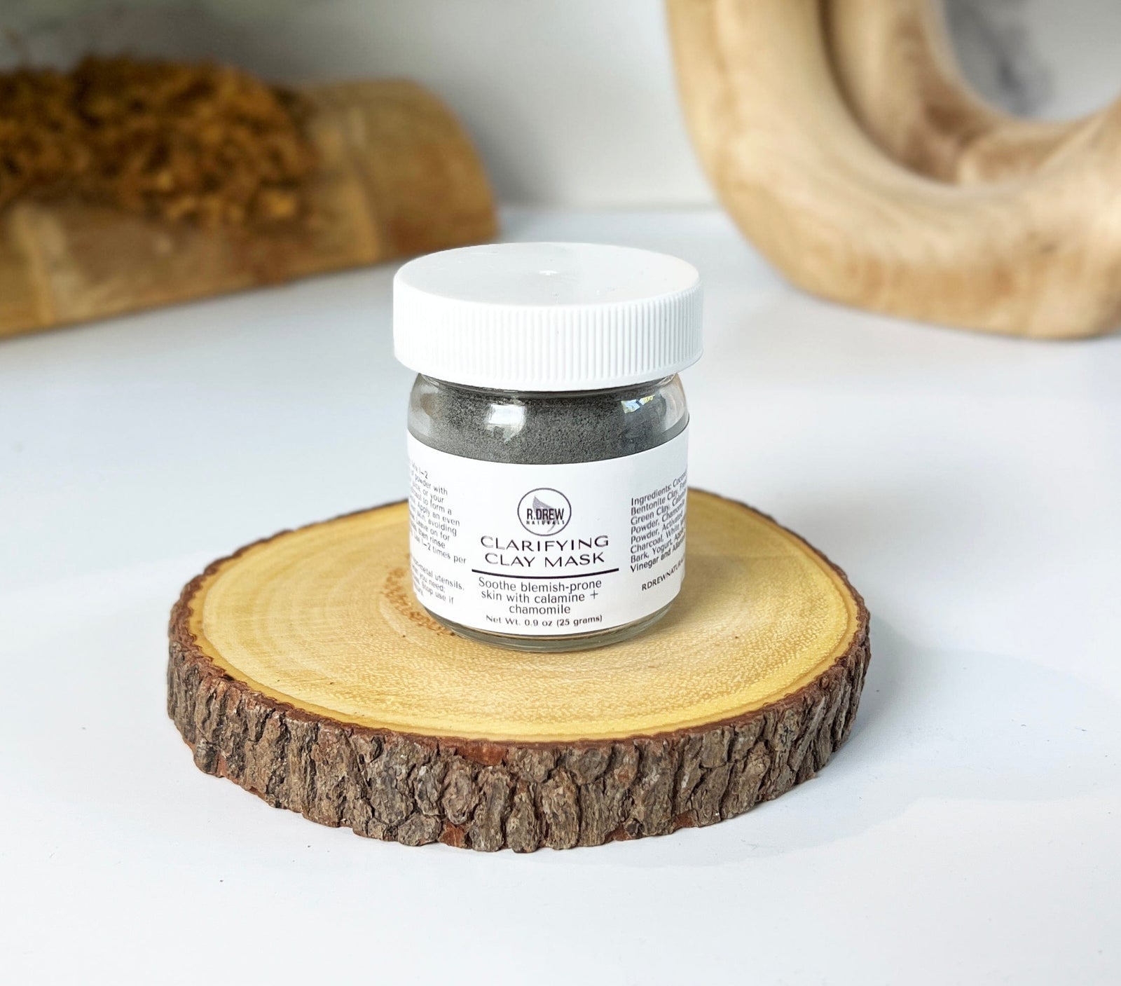 Clarifying Clay Mask – Pore Detox & Balance R Drew Naturals