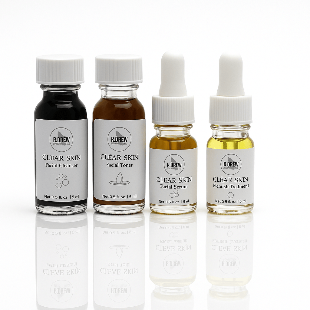 Clear Skin Mini Set - Mini Trio + Bonus R Drew Naturals