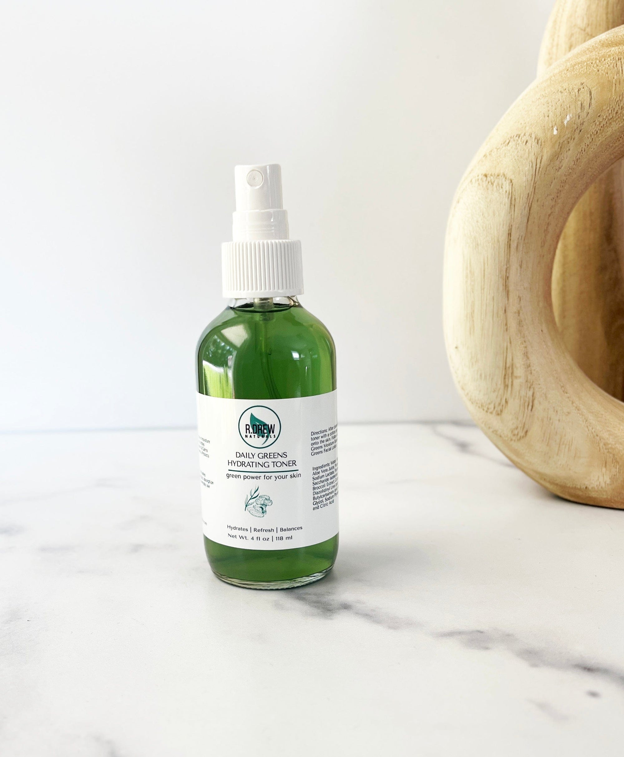 Daily Greens Hydrating Facial Toner R Drew Naturals