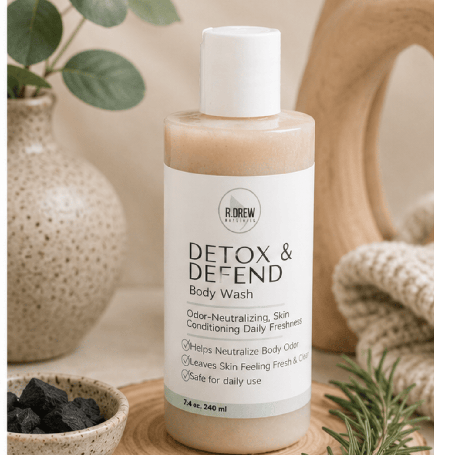 Detox & Defend Body Wash R Drew Naturals