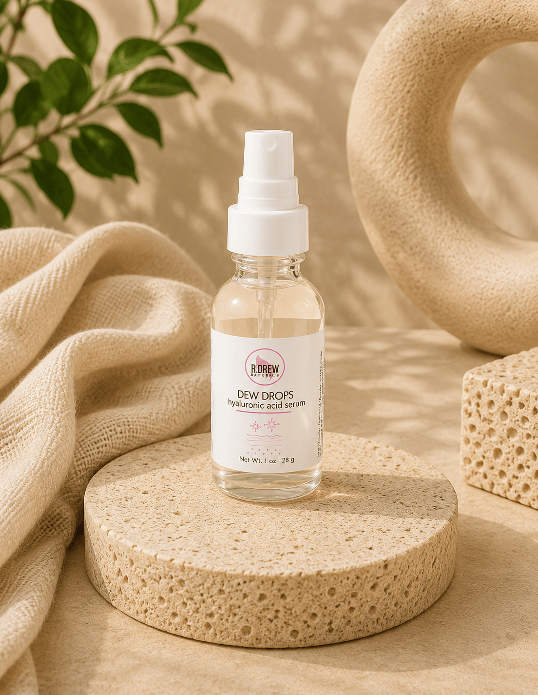 Dew Drops Hyaluronic Acid Serum R Drew Naturals