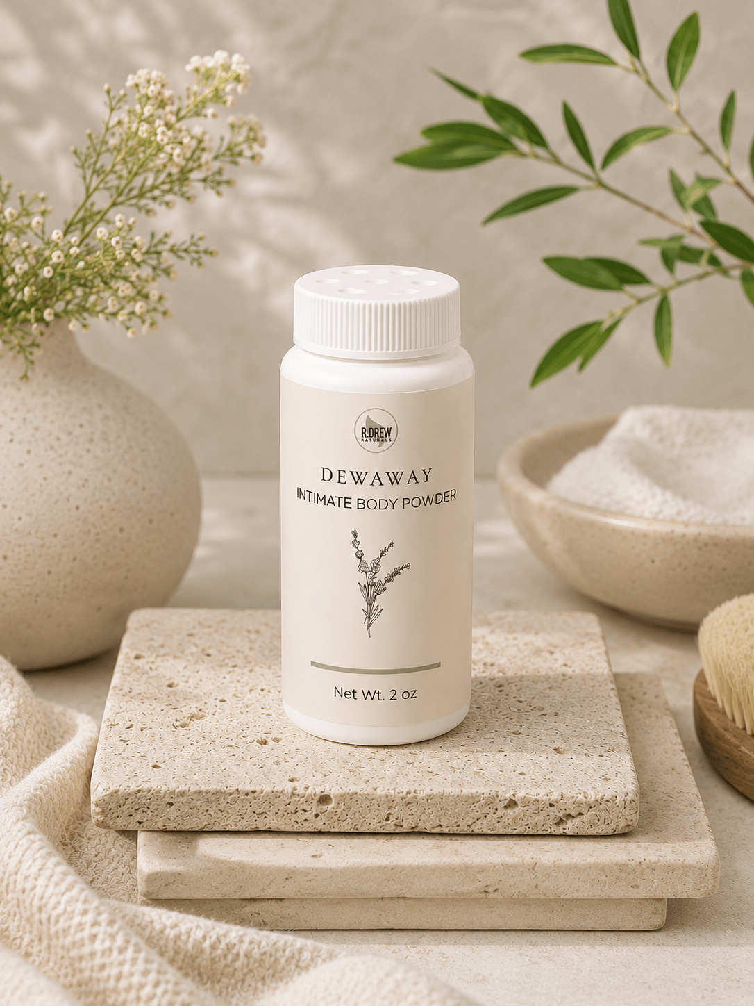 DewAway Body Powder R Drew Naturals