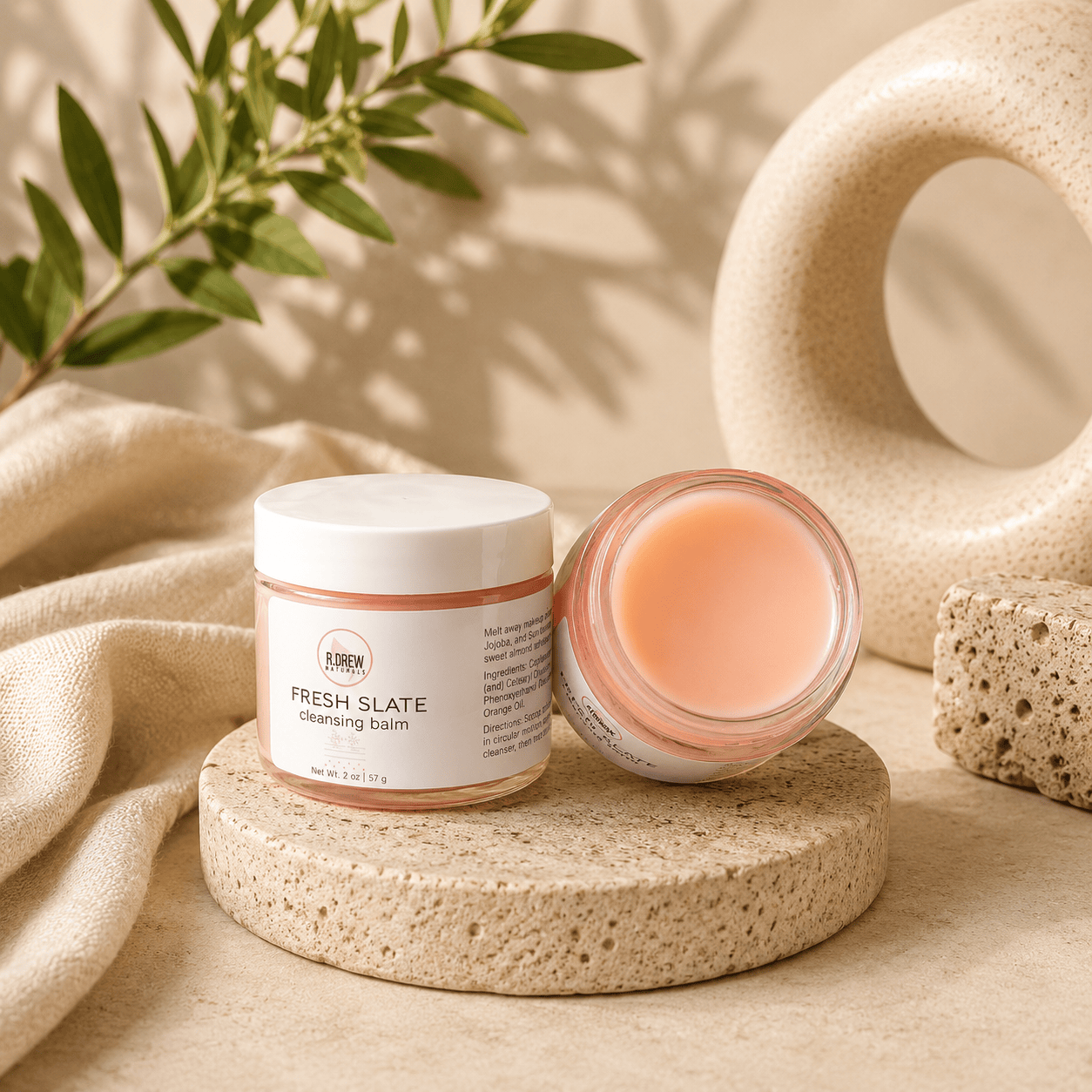 Fresh Slate Cleansing Balm R Drew Naturals