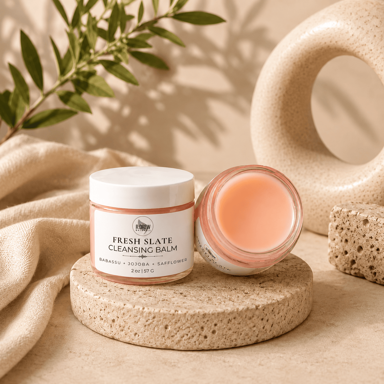 Fresh Slate Cleansing Balm R Drew Naturals