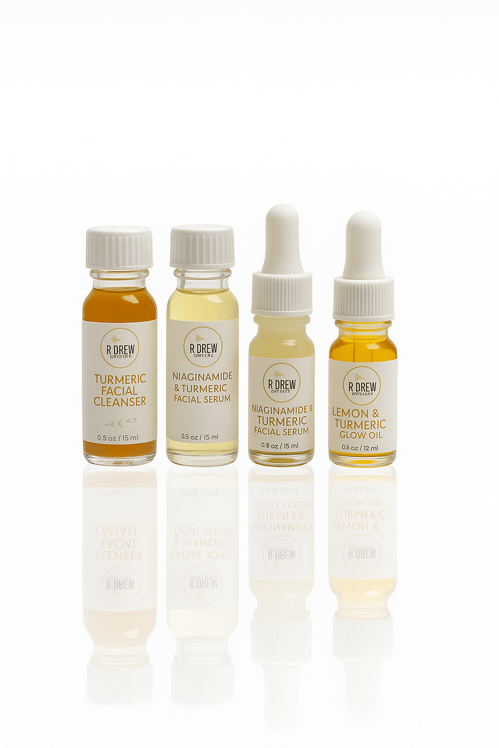 Golden Glow Mini Set - Mini Trio + Bonus R Drew Naturals