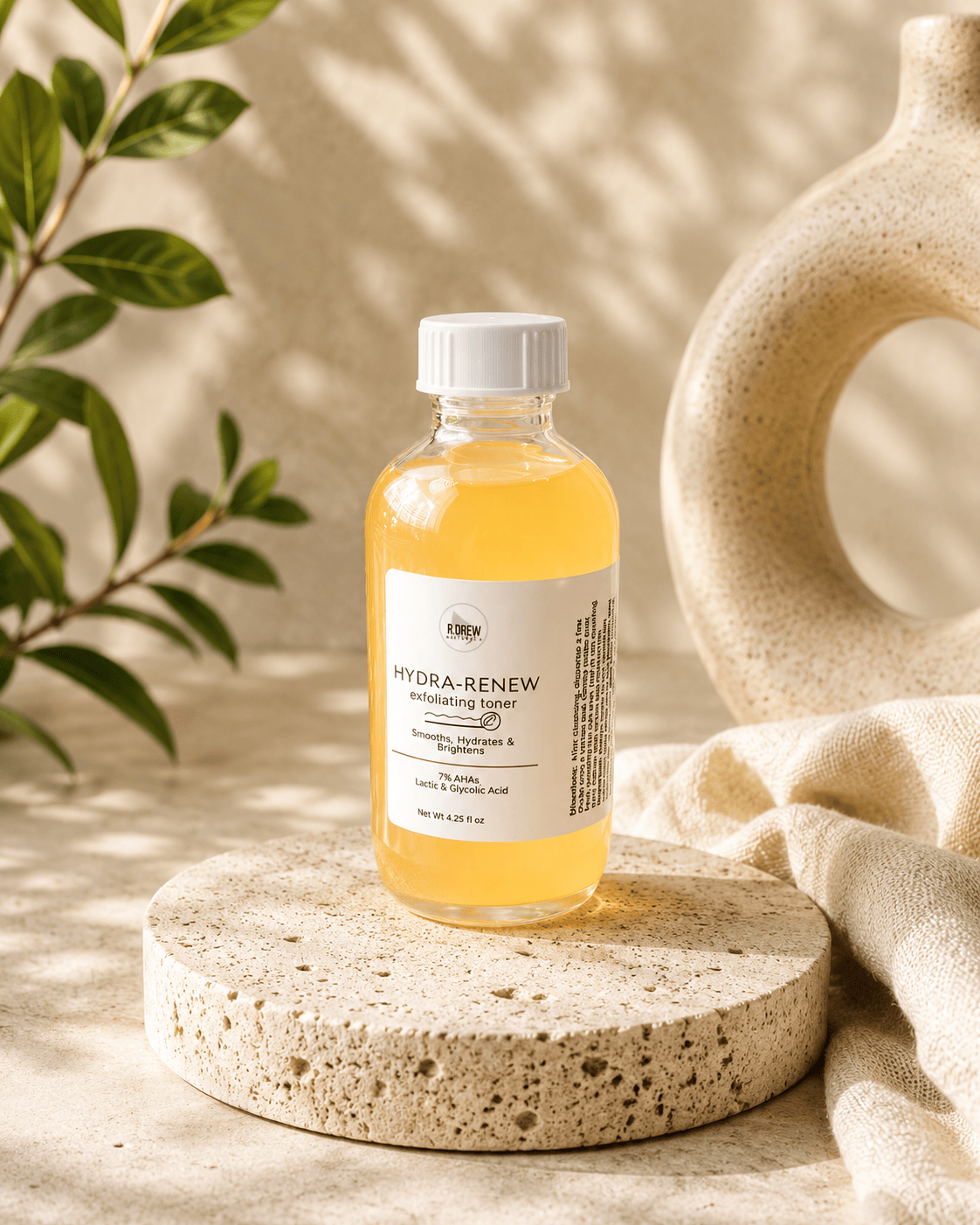 Hydra-Renew Exfoliating Toner R Drew Naturals