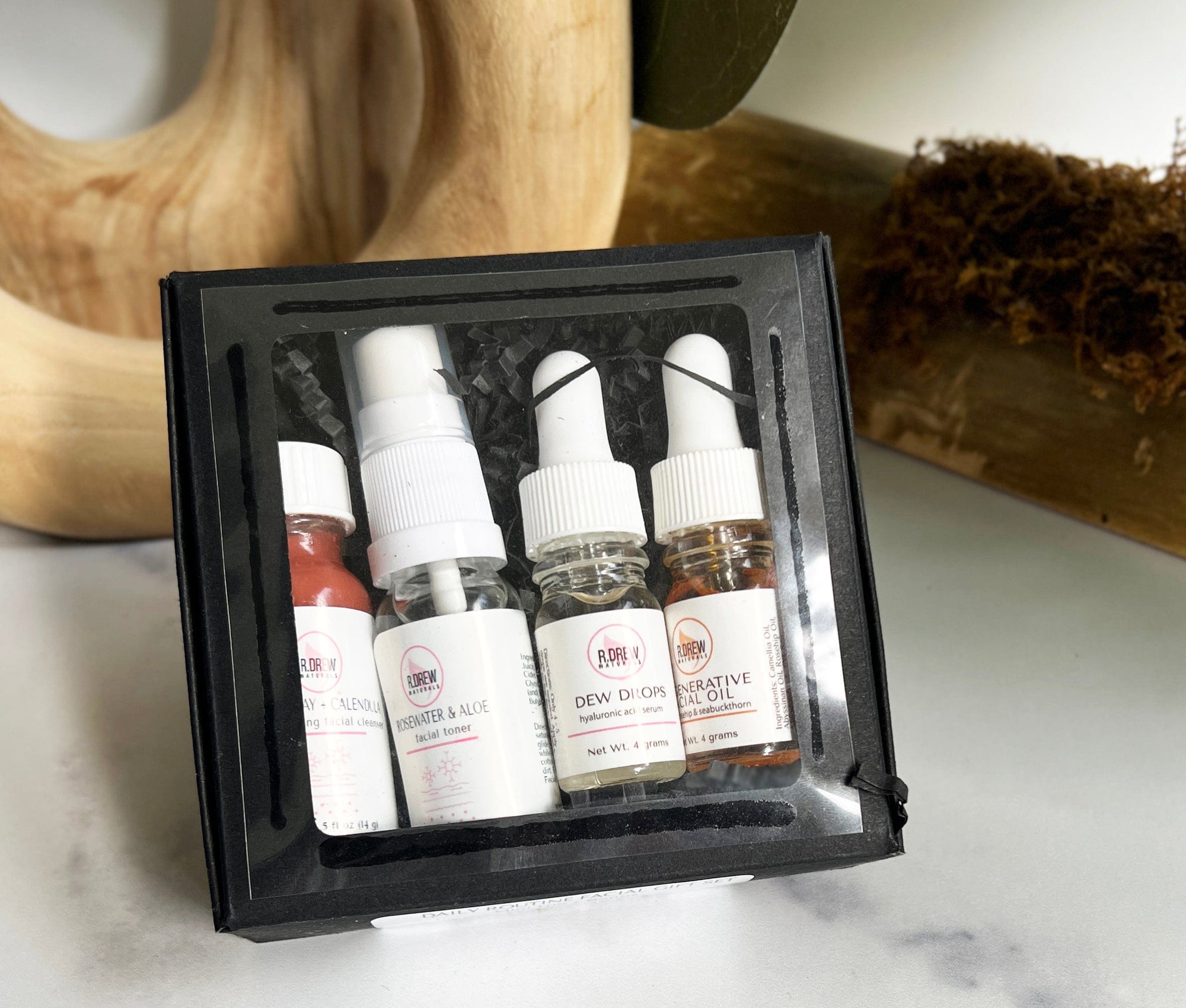 Mini Trio + Bonus Facial Gift Sets R Drew Naturals