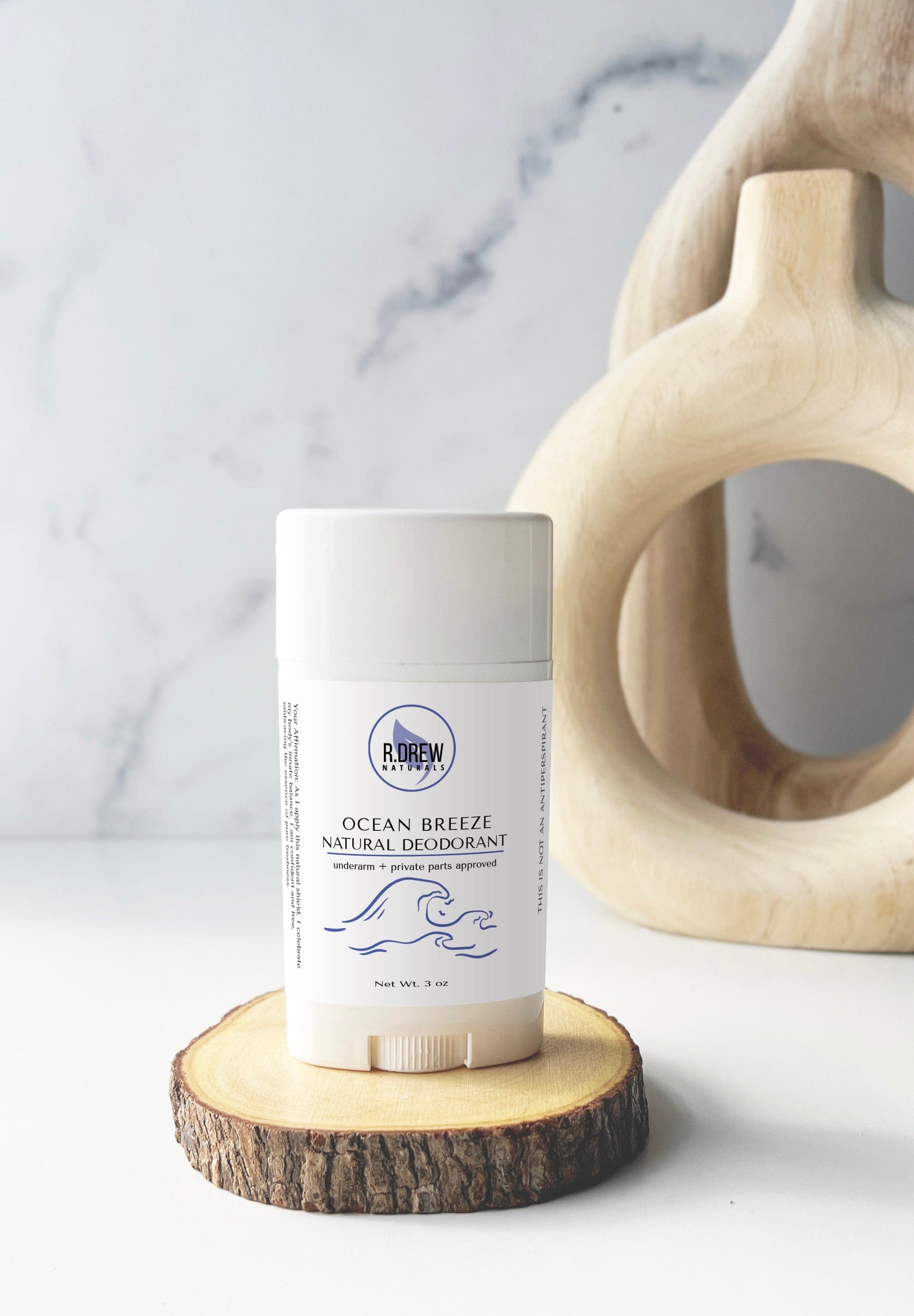 Ocean Breeze  Natural Deodorant R Drew Naturals