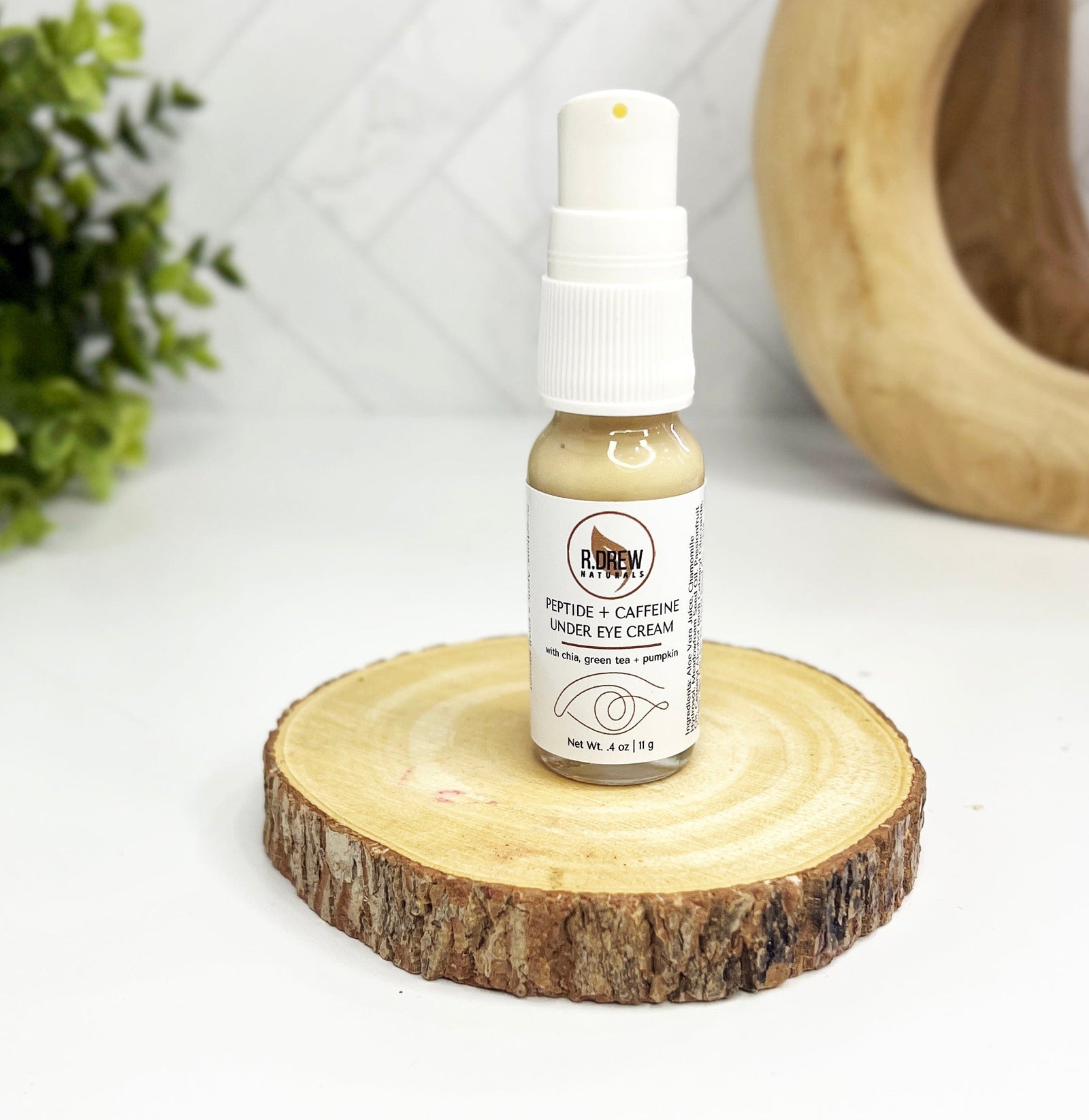 Peptide + Caffeine Eye Cream R Drew Naturals