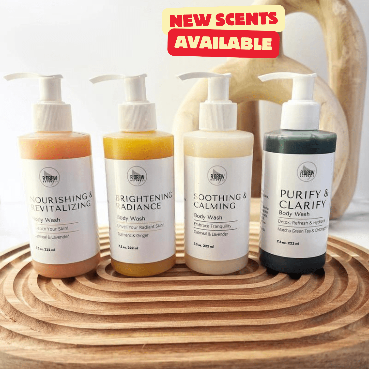 Purpose-Driven Body Wash Collection - Find Your Perfect Match R Drew Naturals