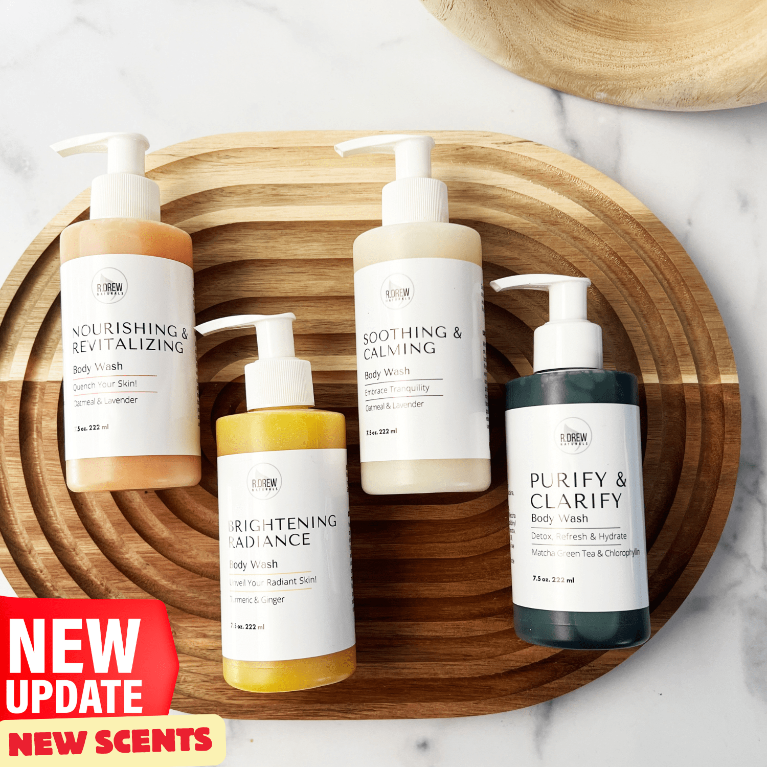 Purpose-Driven Body Wash Collection - Find Your Perfect Match R Drew Naturals