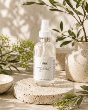 Rosewater & Aloe with Calendula Facial Toner R Drew Naturals