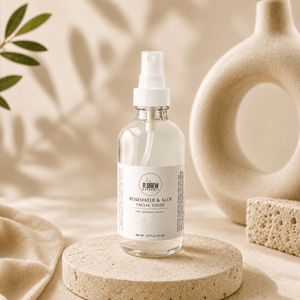 Rosewater & Aloe with Calendula Facial Toner R Drew Naturals