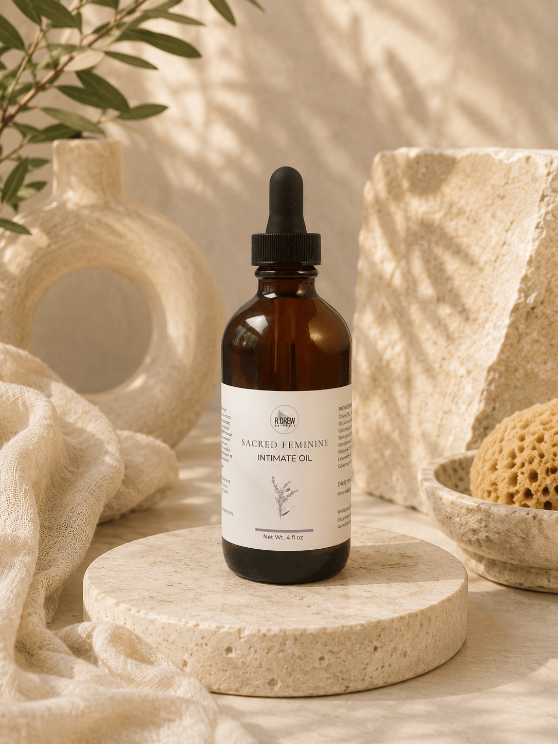Sacred Feminine Intimate Oil R Drew Naturals