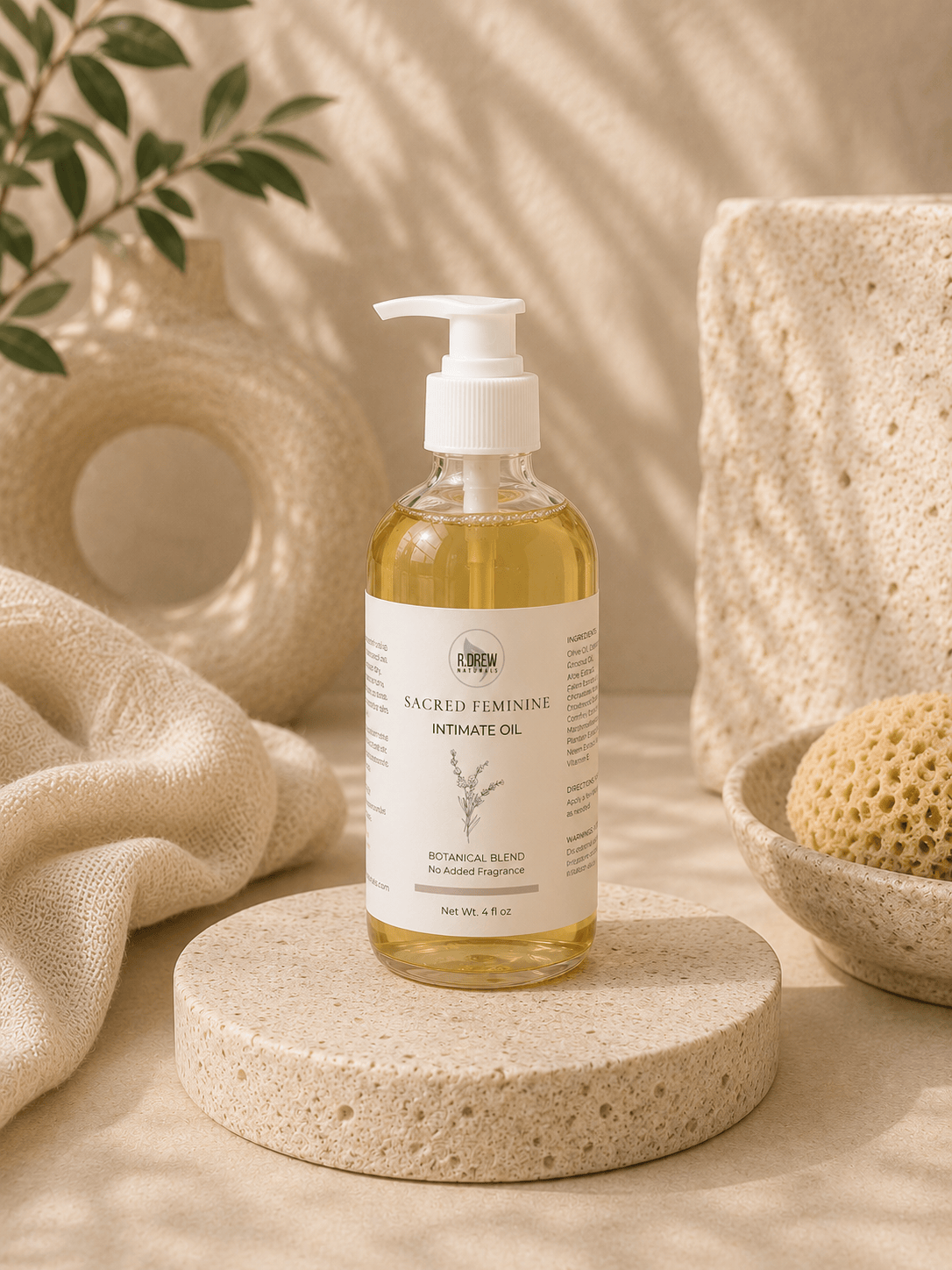 Sacred Feminine Intimate Oil R Drew Naturals