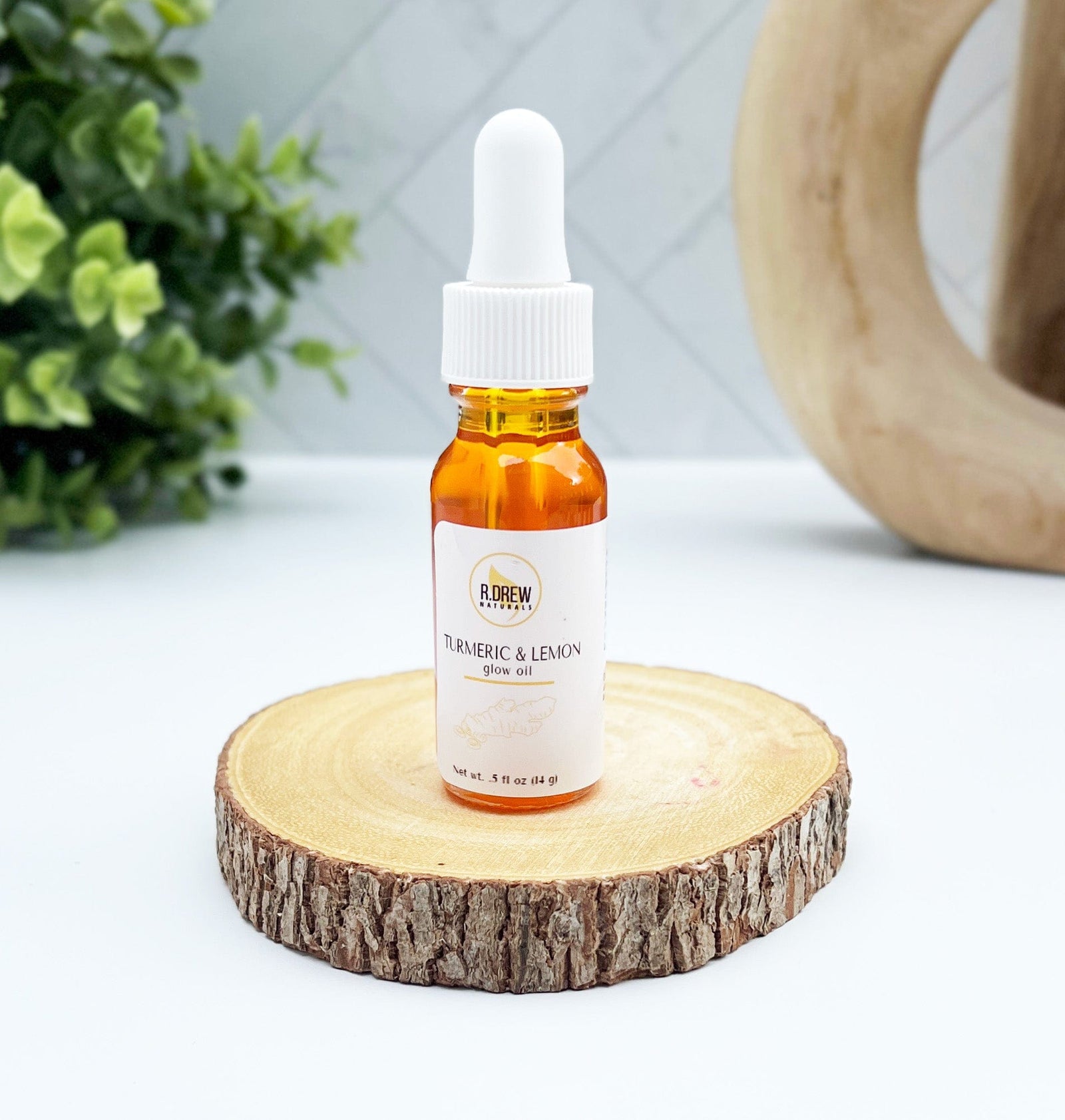 Turmeric Lemon Glow Oil R Drew Naturals