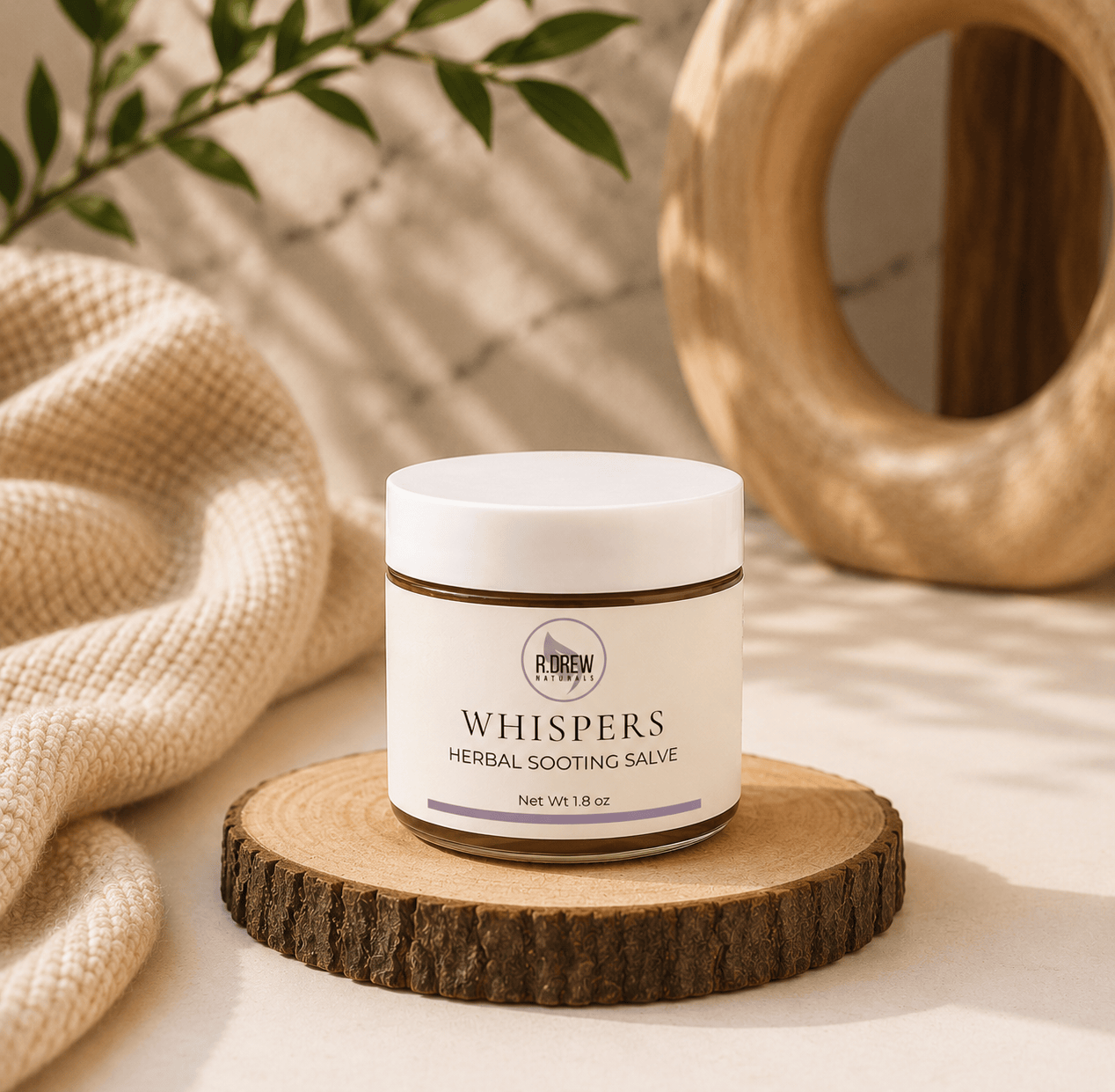 Whispers Herbal Soothing Salve R Drew Naturals