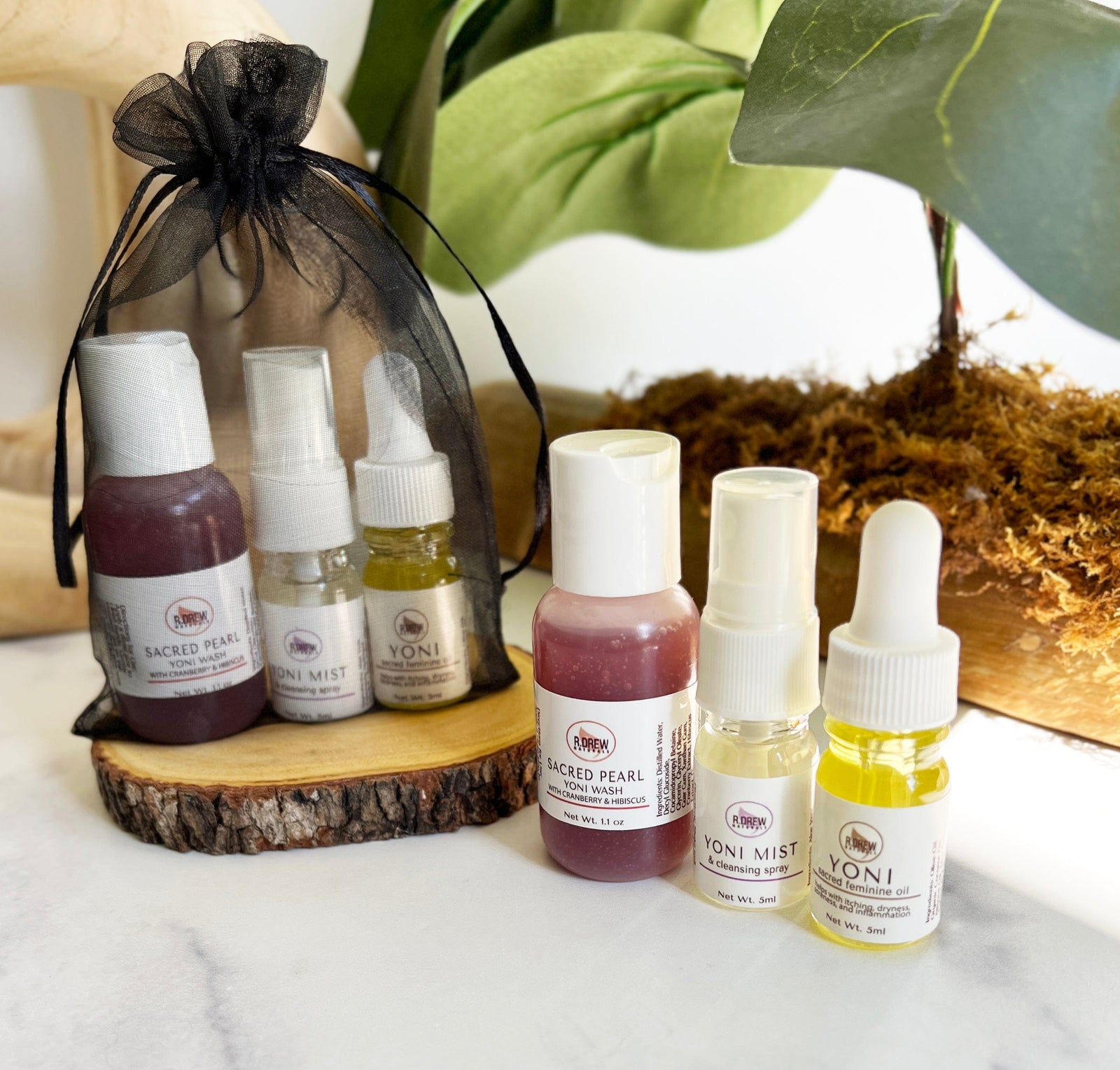 Yoni Care Mini Gift Set R Drew Naturals