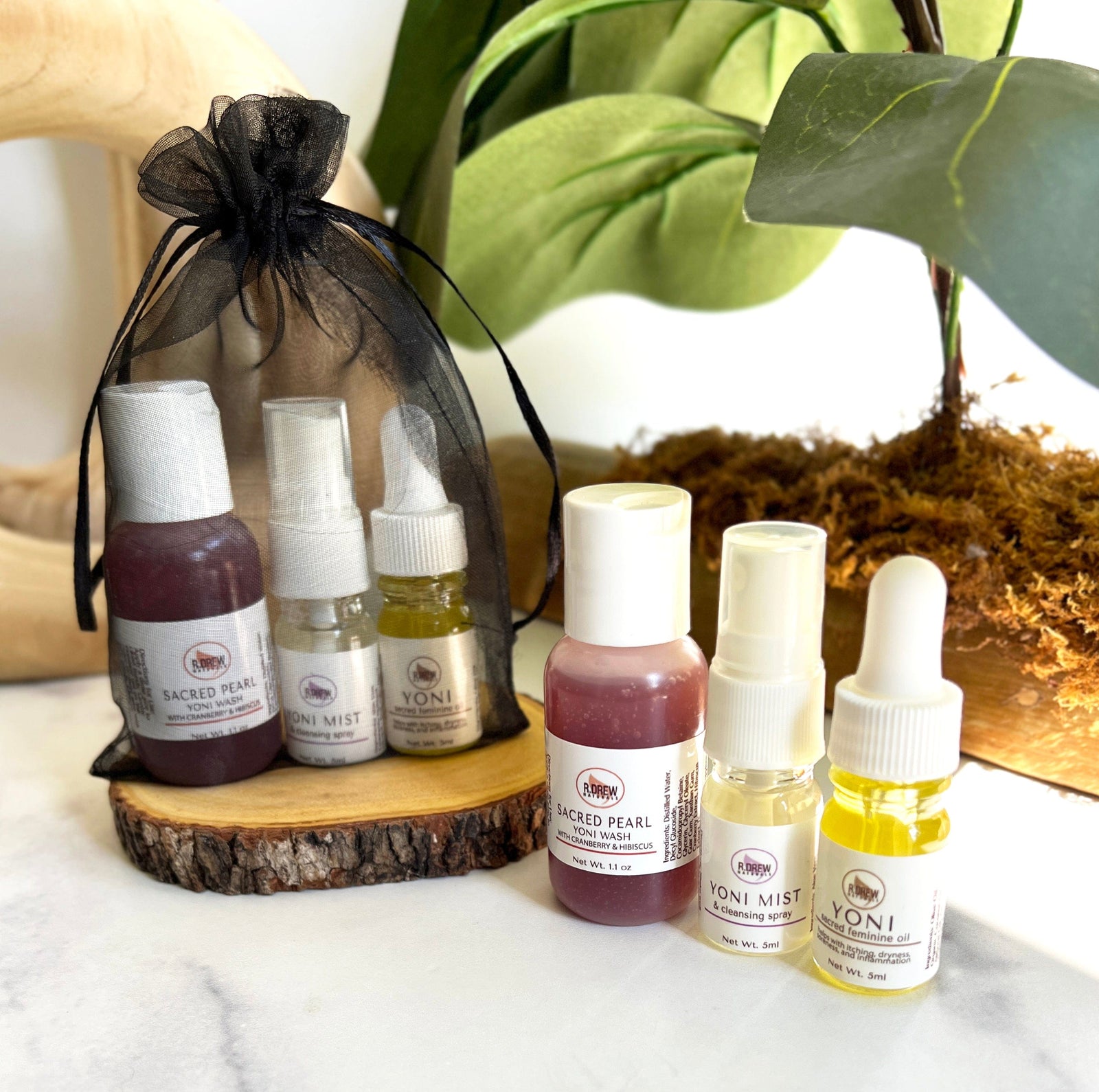 Yoni Care Mini Gift Set R Drew Naturals