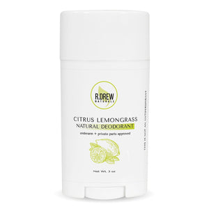 Citrus Lemongrass Natural Deodorant - R. Drew Naturals