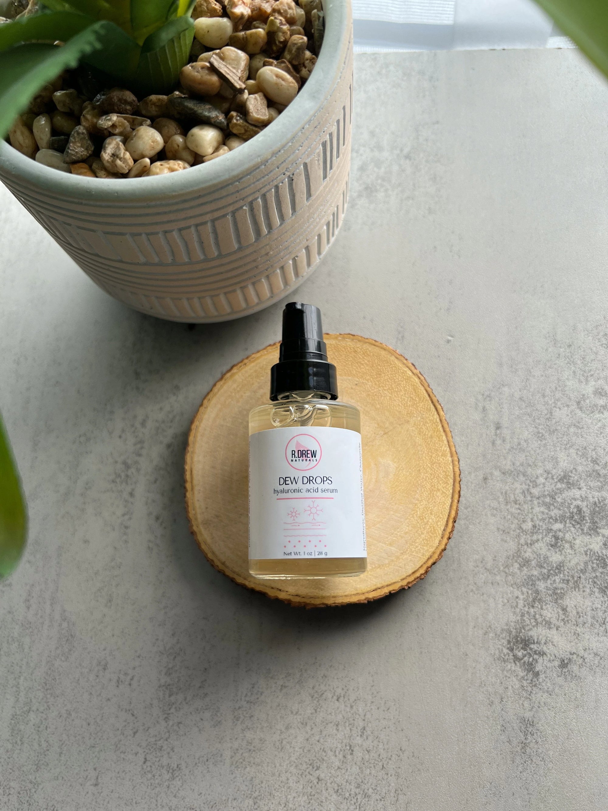 Dew Drops Hyaluronic Acid Serum - R. Drew Naturals