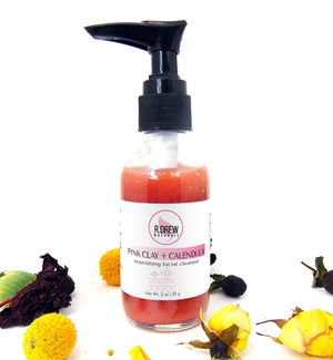 Pink Clay + Calendula Facial Wash - R. Drew Naturals