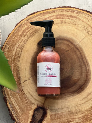 Pink Clay + Calendula Facial Wash - R. Drew Naturals